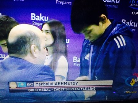Жанаозенский борец Ерболат Ахметов завоевал золото на международном турнире в Баку