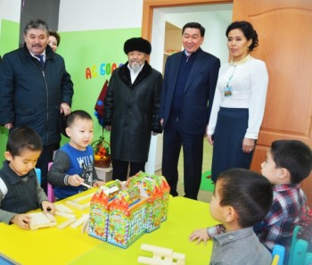 В Мангыстауской области открылось 2 новых детских сада (ФОТО)