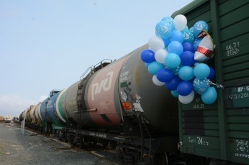 Первая миллионная тонна грузов отправлена через порт Курык
