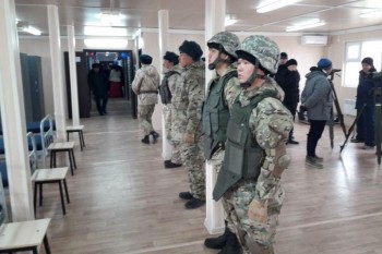Погранзаставу «Болашак» открыли на границе Казахстана и Туркменистана