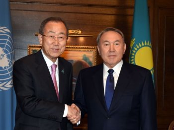 Казахстан вносит свою лепту в установление мира на планете – Н.Назарбаев 