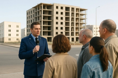 Прокуратура Актау обратилась к жителям по вопросам строительства жилых домов