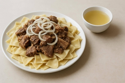 Сестра Димаша представила казахскую кухню в Дохе на Днях культуры Казахстана