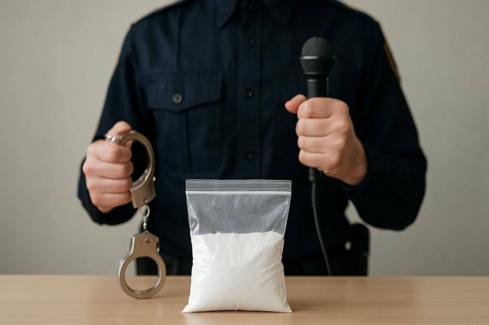 В Актау у иностранной гражданки изъяли 30 граммов мефедрона