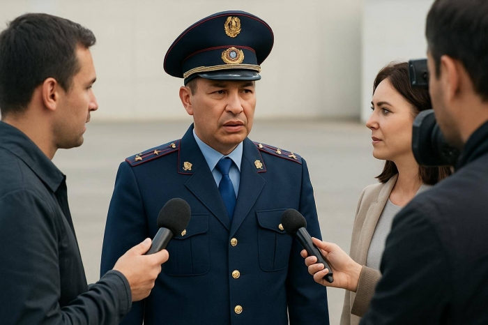 Начальник полиции Мангистауской области провел встречи с жителями Актау