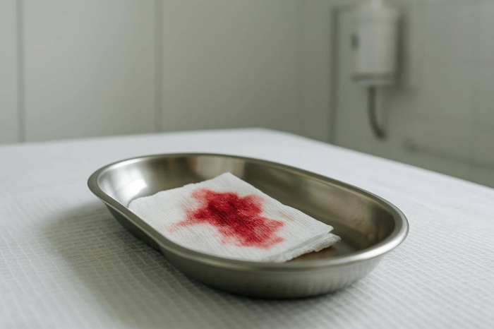 Актюбинец удалил из тела марлевую салфетку, оставленную после операции