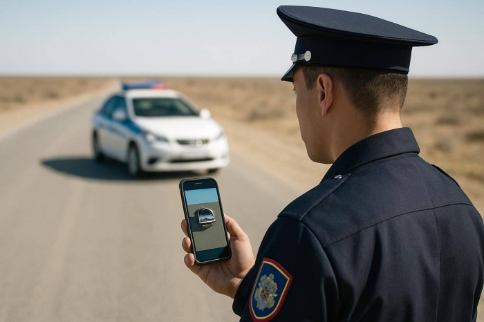 Полиция выявила нарушителя ПДД через мониторинг соцсетей в Мангистау