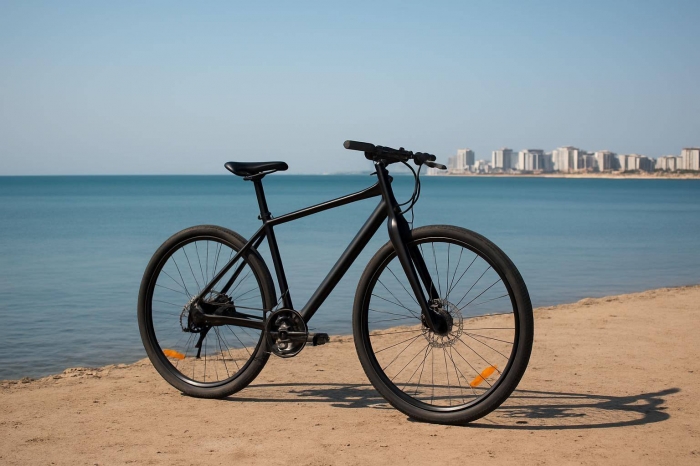 Жительница Актау отправилась в велосипедное путешествие через Казахстан