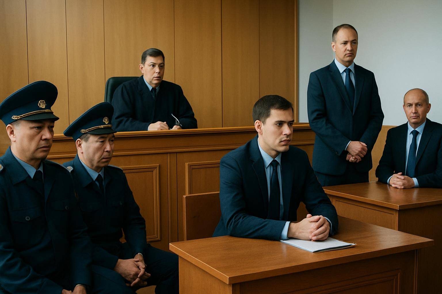В Уральске осудили полицейских за незаконную регистрацию сотен иностранцев