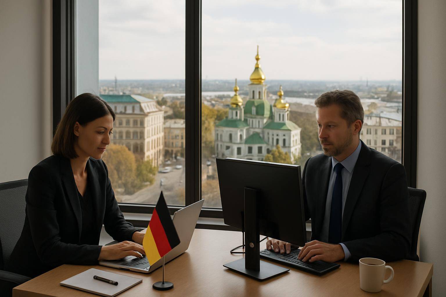 Германия не планирует эвакуацию посольства в Киеве на фоне угроз России