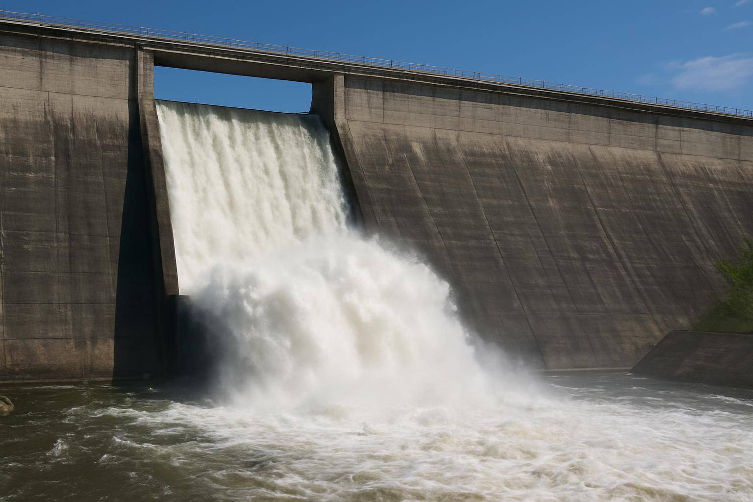 В августе из Ириклинского водохранилища продолжают сбрасывать воду в реку Урал