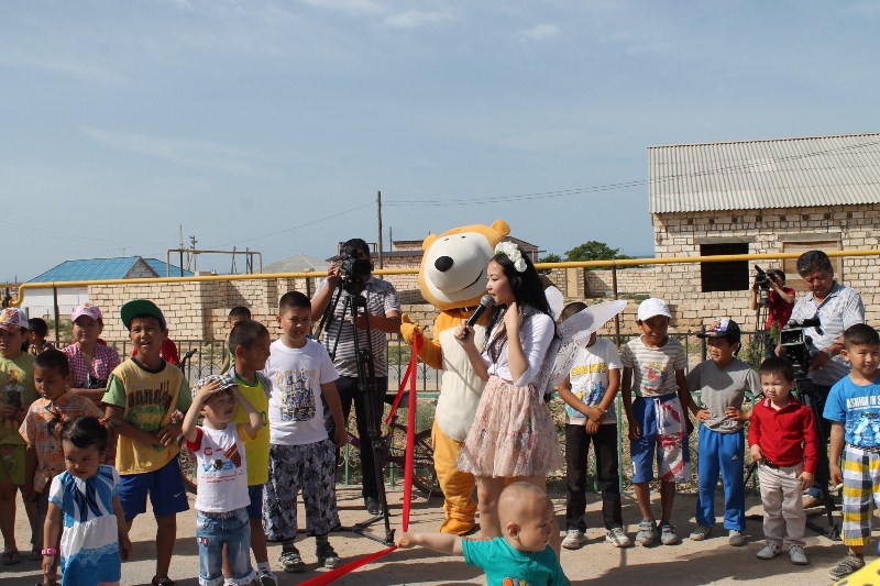 В с.Акшукур Мангыстауской области открылся первый развлекательный центр для детей